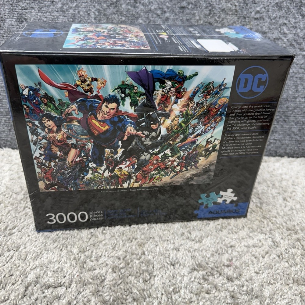 Aquarius DC World Comics Jigsaw Puzzle 3000 pieces 32"x45"